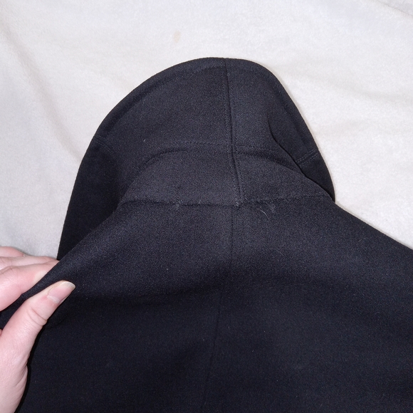 WW2 Naval Clothing Factory 10 Button US Navy USN Wool Pea Coat Peacoat Size 40 - Picture 11 of 16